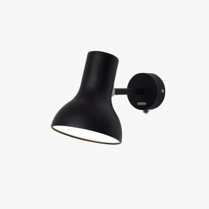 Anglepoise Mini Type 75 Wall Lamp in Jet Black