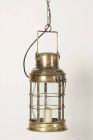 Watchman's Solid Brass 1 Light Lantern